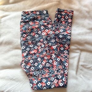 LuLaRoe Tall & Curvy Leggings w/ Shape Designs